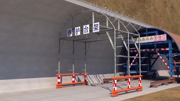 武定县隧道施工动画制作公司 - 隧道施工工艺和施工方法 - 隧道施工汇报动画视频 - bim 工程施工动画